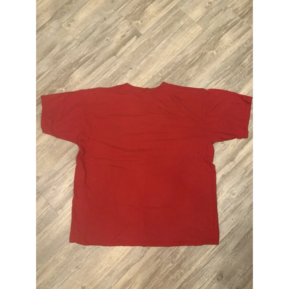 OBEY Graphic T-Shirt Men's Size XL Red  Streetwear Tee Crew Neck  Skater Y2K - Picture 3 of 8